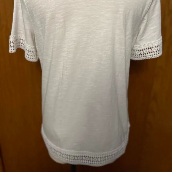 St. John's Bay Womens Crew Neck Short Sleeve Blouse - Picture 8 of 8